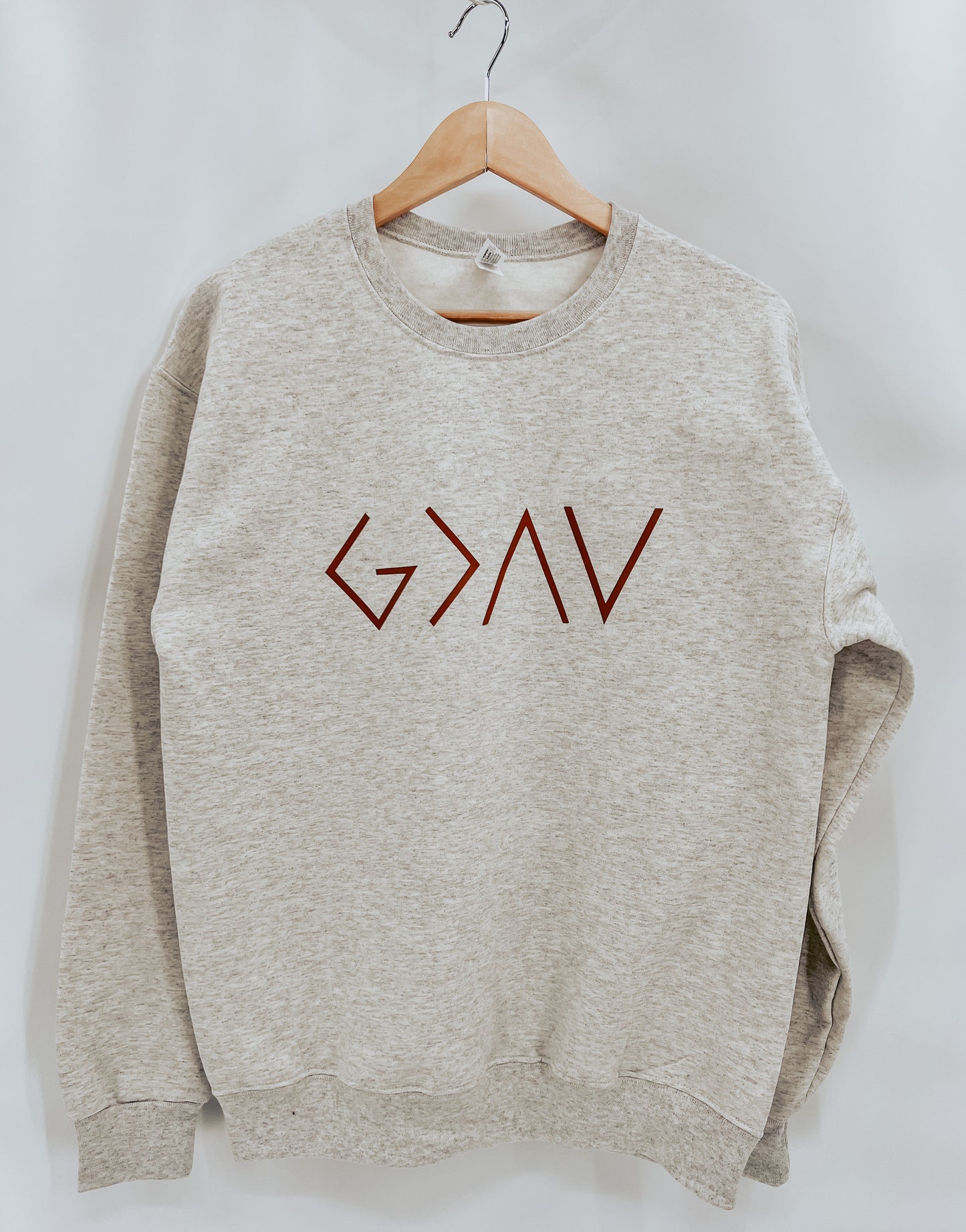 God is greater front and back design