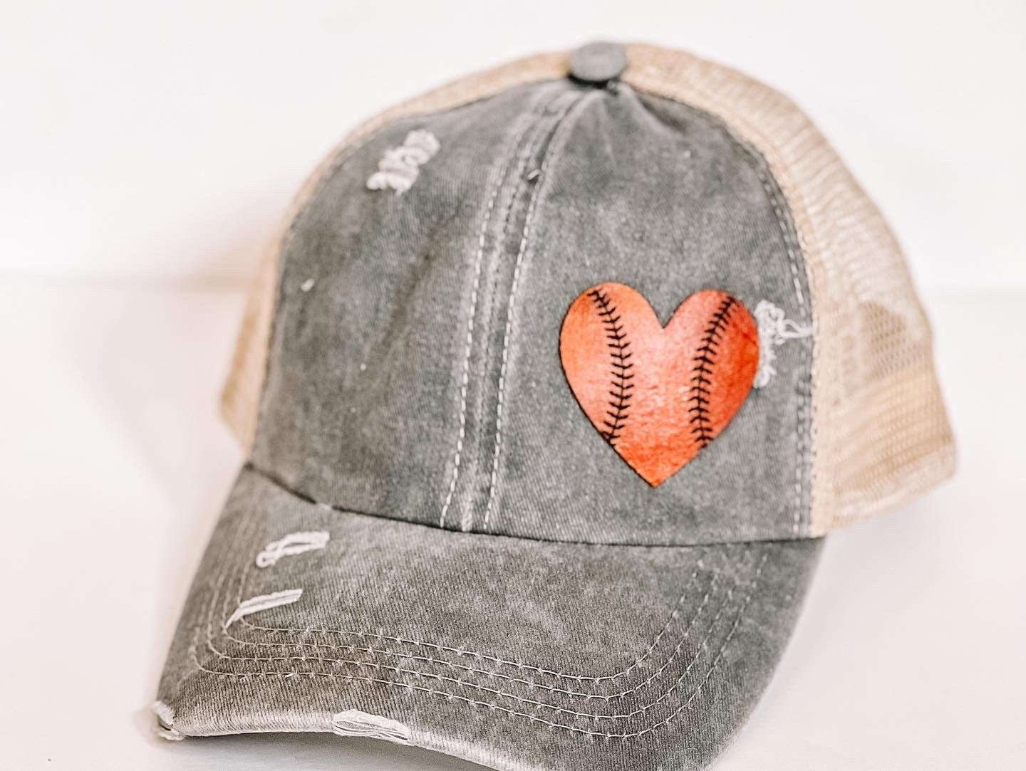 Baseball Leather Patch Hat