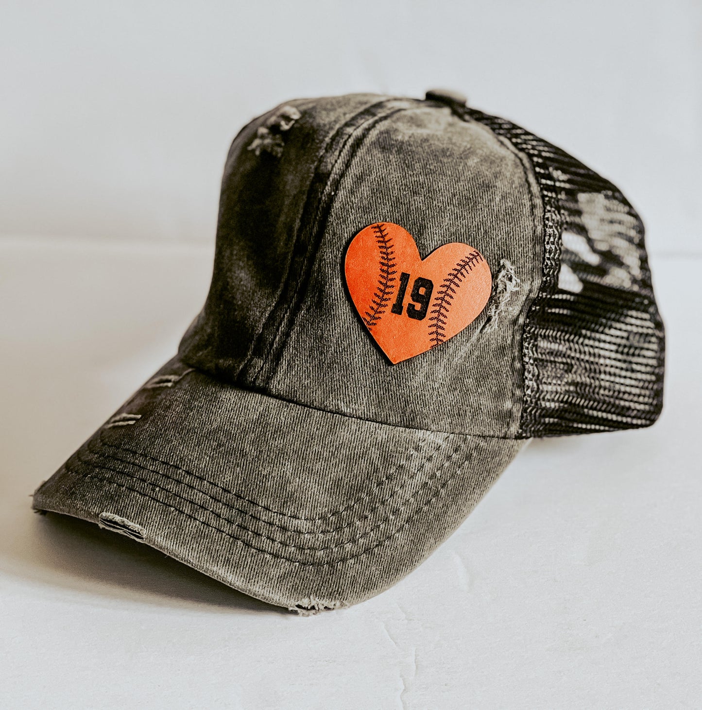 Baseball Leather Patch Hat